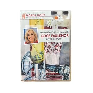 Watercolor Quick & Easy Crystal and Glass with Joyce Faulknor North Light DVD
